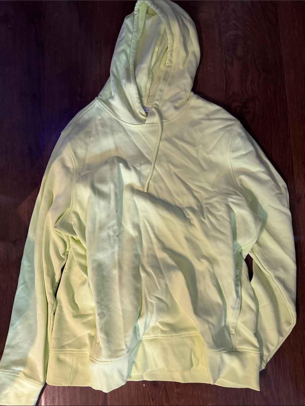 DSG Men's Light Yellow Hoodie Sweater